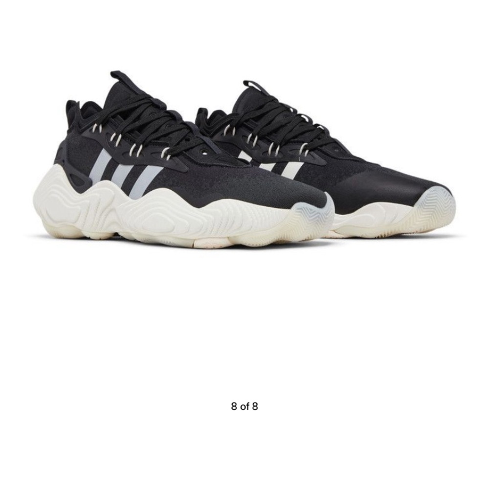Adidas Trae Young 3 black and white